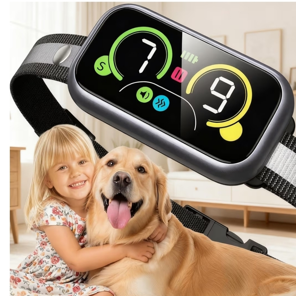 Dog Bark Collar Pro, Instant Bark Solution, Smart Anti Barking Device